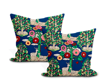 Load image into Gallery viewer, Schumacher Fantasy Forest Pillow Cover