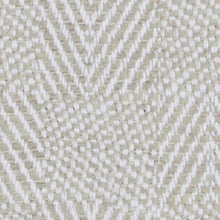 Load image into Gallery viewer, Crypton Stain Resistant Beige White Geometric Upholstery Fabric FB