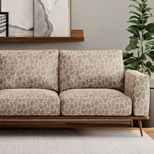 Load image into Gallery viewer, Heavy Duty Grey Brown Abstract Animal Pattern Upholstery Fabric