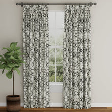 Load image into Gallery viewer, Beige Charcoal Black Abstract Upholstery Fabric