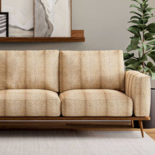 Load image into Gallery viewer, Heavy Duty Beige Black Fawn Animal Pattern Upholstery Fabric
