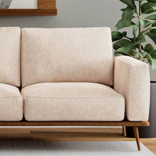 Load image into Gallery viewer, Heavy Duty Beige Wheat Abstract Animal Pattern Upholstery Fabric