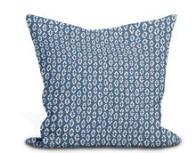 Load image into Gallery viewer, Custom Pillow Cover in Thibaut Perry in Slate - One Side