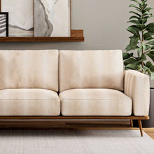 Load image into Gallery viewer, Heavy Duty Cream Beige Animal Pattern Upholstery Fabric