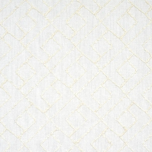 Schumacher Durant Embroidery Fabric 80131 / Ivory