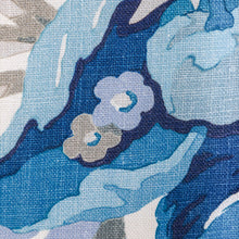 Load image into Gallery viewer, Brunschwig &amp; Fils Horseshoe Bay Fabric / Blue/Ivory