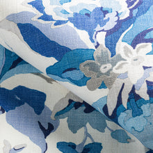 Load image into Gallery viewer, Brunschwig &amp; Fils Horseshoe Bay Fabric / Blue/Ivory