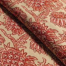 Load image into Gallery viewer, Brunschwig &amp; Fils Brassac Print Fabric / Red