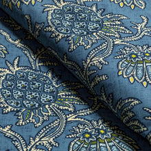 Load image into Gallery viewer, Brunschwig &amp; Fils Brassac Print Fabric / Indigo