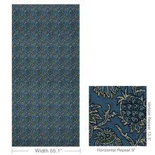 Load image into Gallery viewer, Brunschwig &amp; Fils Brassac Print Fabric / Indigo