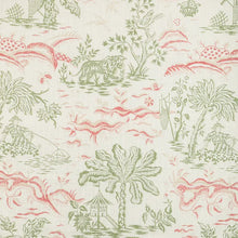 Load image into Gallery viewer, Brunschwig &amp; Fils Valensole Print  Fabric / Leaf/Rose