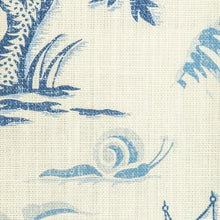 Load image into Gallery viewer, Brunschwig &amp; Fils Valensole Print  Fabric / Navy/Sky