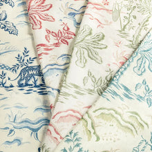 Load image into Gallery viewer, Brunschwig &amp; Fils Valensole Print  Fabric / Navy/Sky