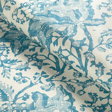 Load image into Gallery viewer, Brunschwig &amp; Fils  Weymouth Print Fabric / Aqua