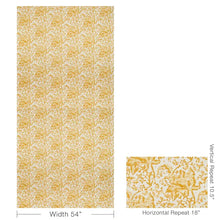 Load image into Gallery viewer, Brunschwig &amp; Fils  Weymouth Print Fabric / Canary