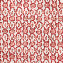 Load image into Gallery viewer, Brunschwig &amp; Fils Galon Print Fabric / Coral
