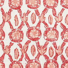 Load image into Gallery viewer, Brunschwig &amp; Fils Galon Print Fabric / Coral