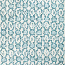 Load image into Gallery viewer, Brunschwig &amp; Fils Galon Print Fabric / Aqua