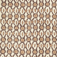 Load image into Gallery viewer, Brunschwig &amp; Fils Galon Print Fabric / Mocha