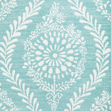 Load image into Gallery viewer, Brunschwig &amp; Fils Marindol Print Fabric / Aqua