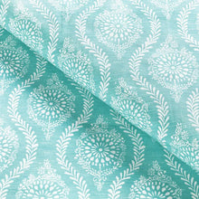 Load image into Gallery viewer, Brunschwig &amp; Fils Marindol Print Fabric / Aqua