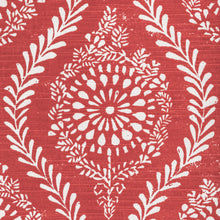 Load image into Gallery viewer, Brunschwig &amp; Fils Marindol print Fabric / Red