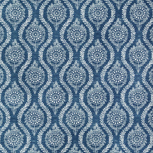 Load image into Gallery viewer, Brunschwig &amp; Fils Marindol print Fabric / Blue