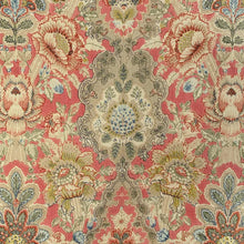 Load image into Gallery viewer, Brunschwig &amp; Fils Carvallo Print Fabric / Red
