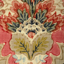Load image into Gallery viewer, Brunschwig &amp; Fils Carvallo Print Fabric / Red