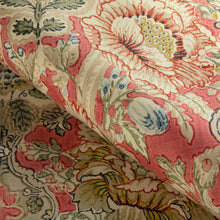 Load image into Gallery viewer, Brunschwig &amp; Fils Carvallo Print Fabric / Red