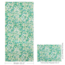 Load image into Gallery viewer, Brunschwig &amp; Fils Diani Print Fabric / Seaglass