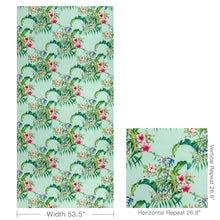 Load image into Gallery viewer, Brunschwig &amp; Fils Anima Print Fabric / Aqua