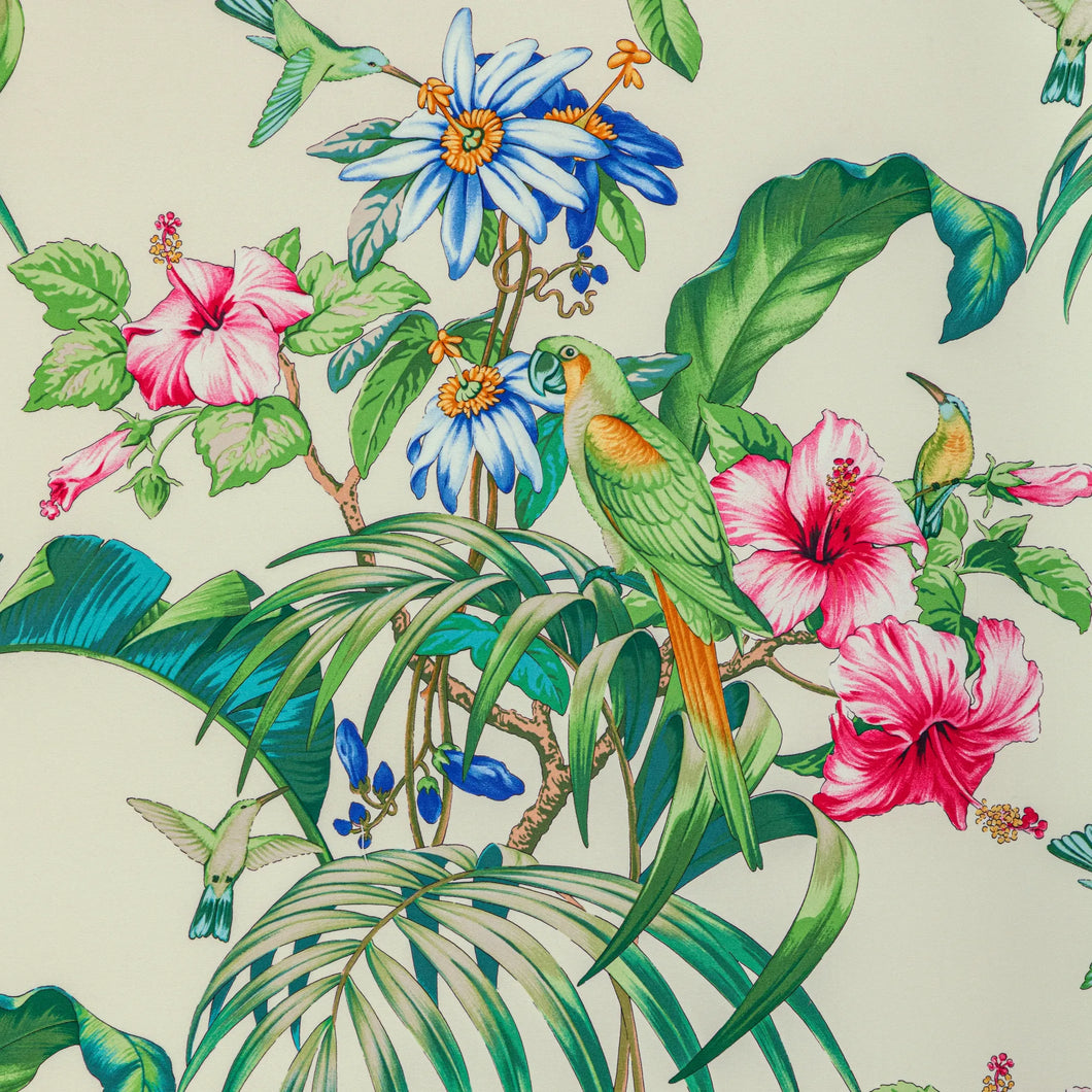 Brunschwig & Fils Anima Print Fabric / Ivory