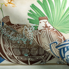 Load image into Gallery viewer, Brunschwig &amp; Fils Maizan Print Fabric / Seaglass