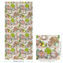 Load image into Gallery viewer, Brunschwig &amp; Fils Maizan Print Fabric / Calypso