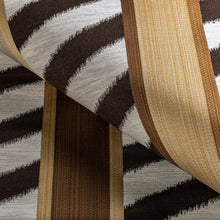 Load image into Gallery viewer, Brunschwig &amp; Fils Mnemba Woven Fabric / Ebony