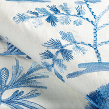 Load image into Gallery viewer, Brunschwig &amp; Fils  Martil Emb Fabric / Blue