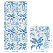 Load image into Gallery viewer, Brunschwig &amp; Fils  Martil Emb Fabric / Blue