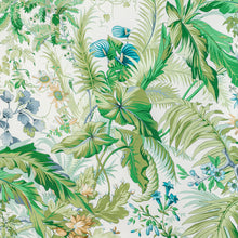 Load image into Gallery viewer, Brunschwig &amp; Fils Majorelle Print Fabric / Mist