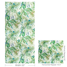 Load image into Gallery viewer, Brunschwig &amp; Fils Majorelle Print Fabric / Mist
