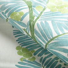 Load image into Gallery viewer, Brunschwig &amp; Fils Palmar Print Fabric / Lake