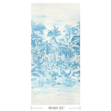 Load image into Gallery viewer, Brunschwig &amp; Fils Nouvelle Print Fabric / Blue