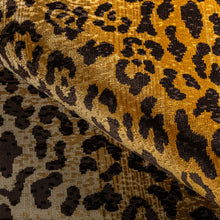 Load image into Gallery viewer, Brunschwig &amp; Fils Le Felin Velvet Fabric / Cognac