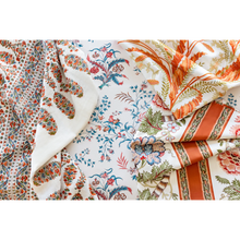 Load image into Gallery viewer, Brunschwig &amp; Fils Vernay Print Fabric / Apricot
