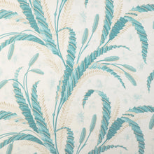 Load image into Gallery viewer, Brunschwig &amp; Fils Vernay Print Fabric / Aqua