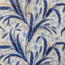 Load image into Gallery viewer, Brunschwig &amp; Fils Vernay Print Fabric / Blue