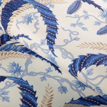 Load image into Gallery viewer, Brunschwig &amp; Fils Vernay Print Fabric / Blue