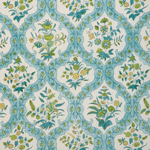 Load image into Gallery viewer, Brunschwig &amp; Fils Ventoux Print Fabric / Aqua