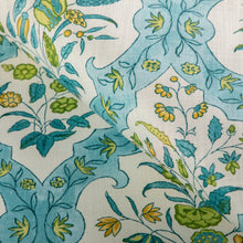 Load image into Gallery viewer, Brunschwig &amp; Fils Ventoux Print Fabric / Aqua