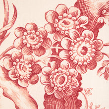 Load image into Gallery viewer, Brunschwig &amp; Fils  Marcel Print Fabric / Red